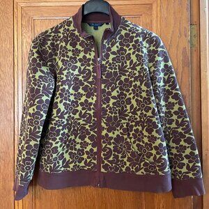 Boden zip-front sweatshirt